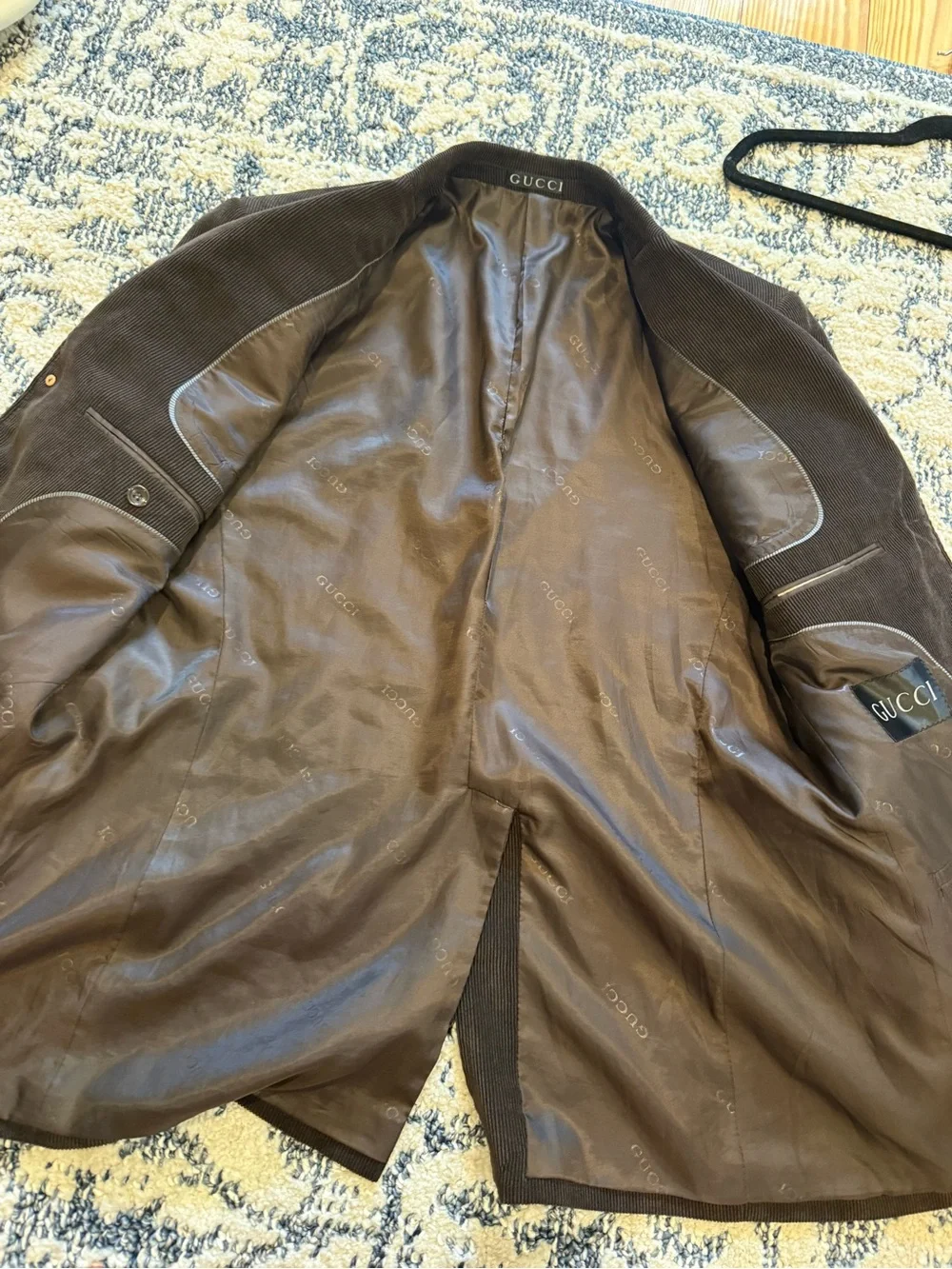 Gucci corduroy sport